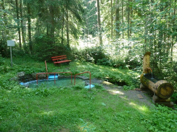 Wassertretstelle Märchenwald in Friedenweiler