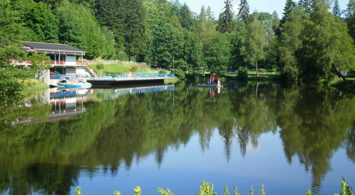 Das Freibad am Klostersee Friedenweiler